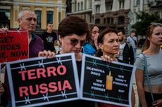 Rangkuman Hari Ke-162 Serangan Rusia ke Ukraina, Kyiv Dituduh Bahayakan Warga Sipil, Moskwa Tewaskan Orang-orang di Halte Bus
