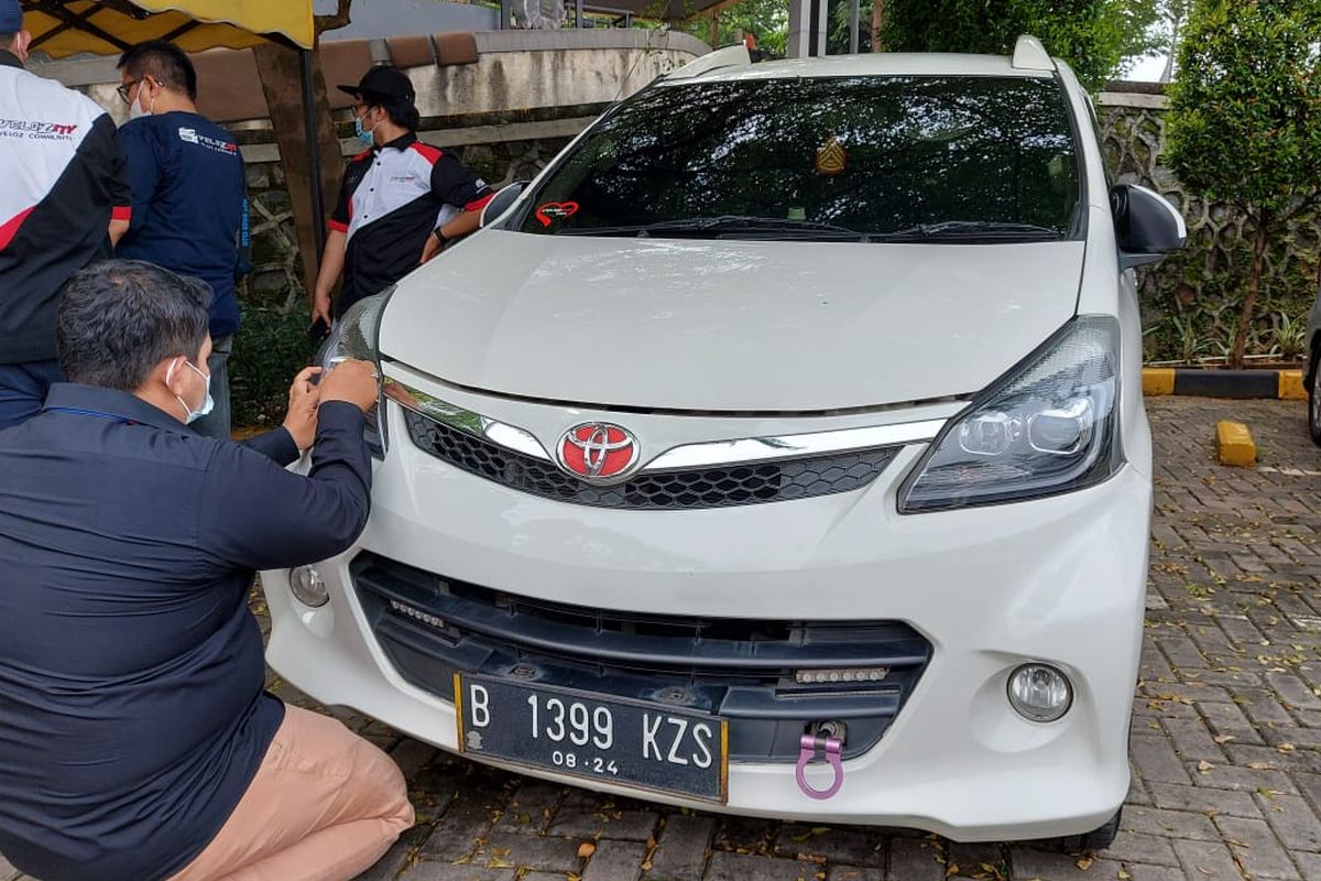 Komunitas Velozity ambil bagian dalam uji coba stiker RFID.