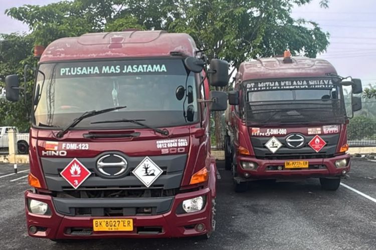 Polisi Bongkar Penimbunan Solar dan Pertalite Subsidi di Riau, 3 Tersangka dan 2 Truk Tangki Diamankan