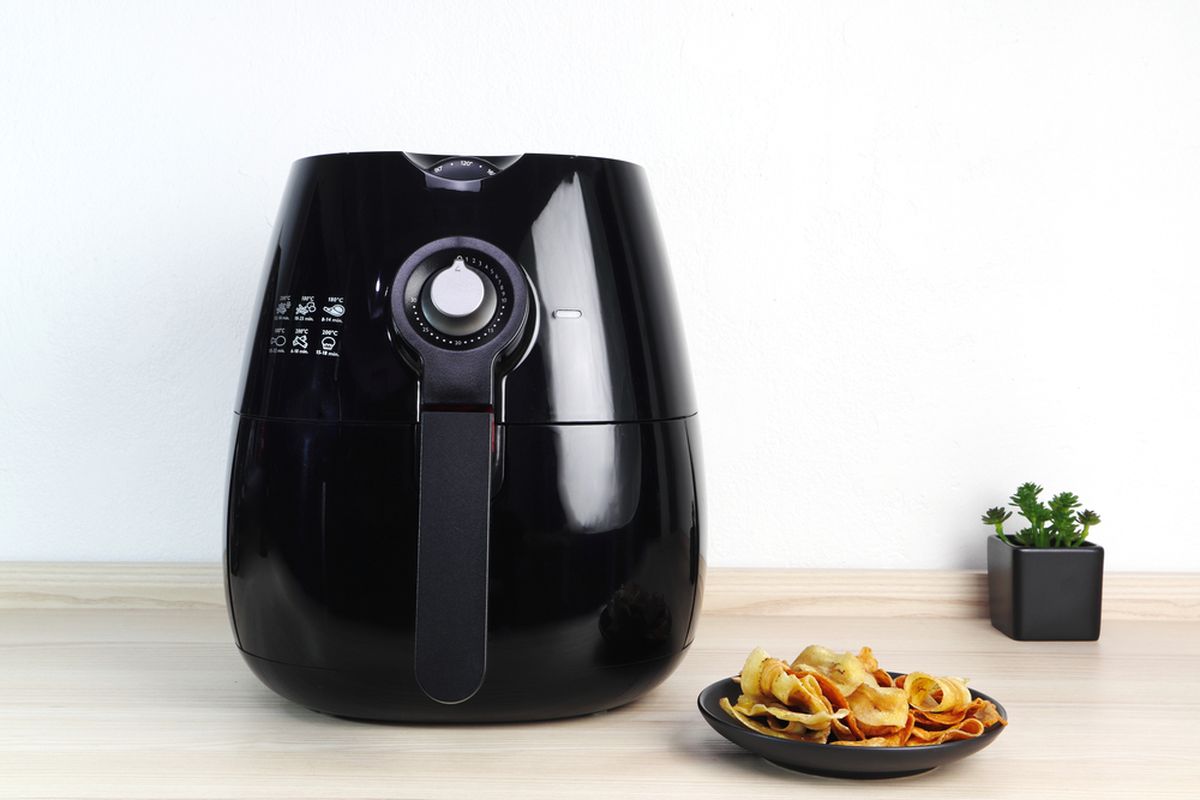 Ilustrasi air fryer. 