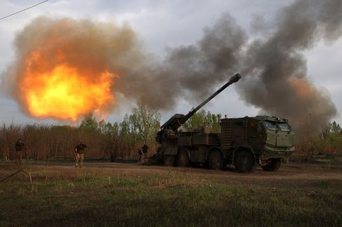 59 dari 76 Drone-Rudal Rusia Berhasil Dijatuhkan Ukraina