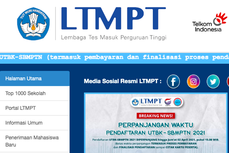 Pendaftaran Utbk Sbmptn 2021 Ditutup Hari Ini Simak Cara Daftar Dan Bayarnya Halaman All Kompas 