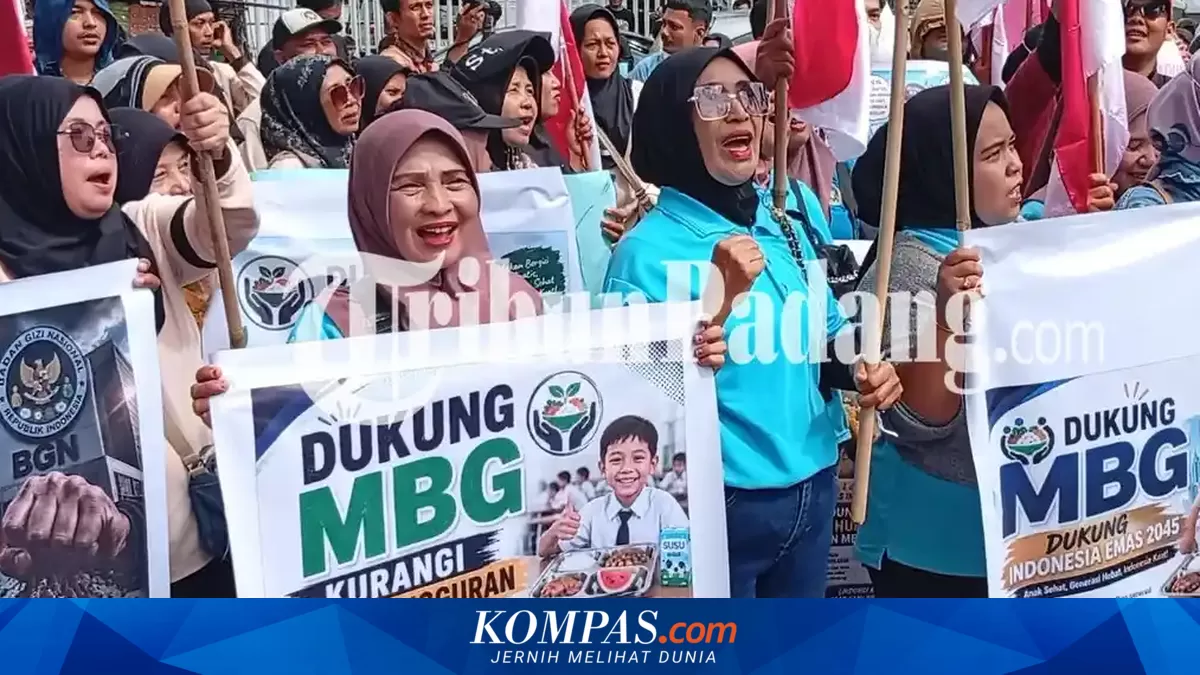 Relawan SPPG Sumbar Tolak MBG Dihentikan: Kalau Dapur Stop, Insentif Kami Juga Berhenti