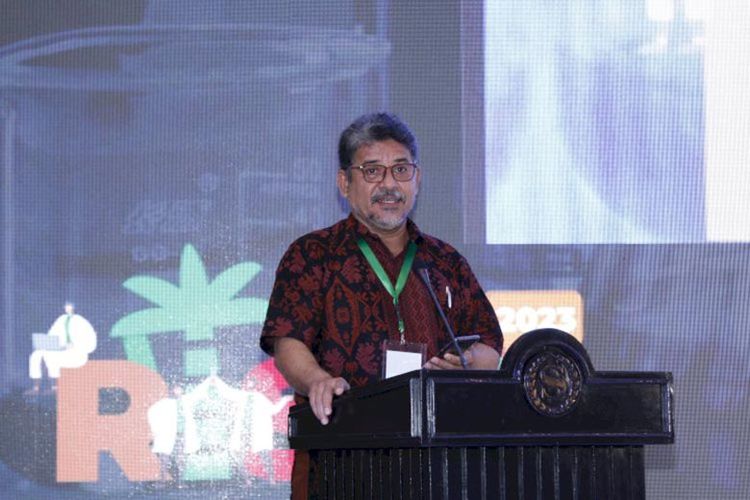 Direktur Riset, Teknologi, dan Pengabdian kepada Masyarakat BPDPKS Prof M Faiz Syuaib. 