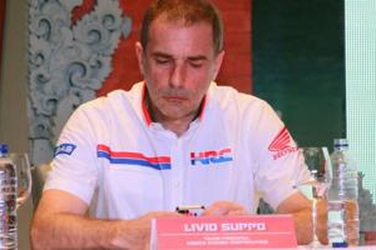 Livio Suppo, Team Principal Honda Racing Corporation.