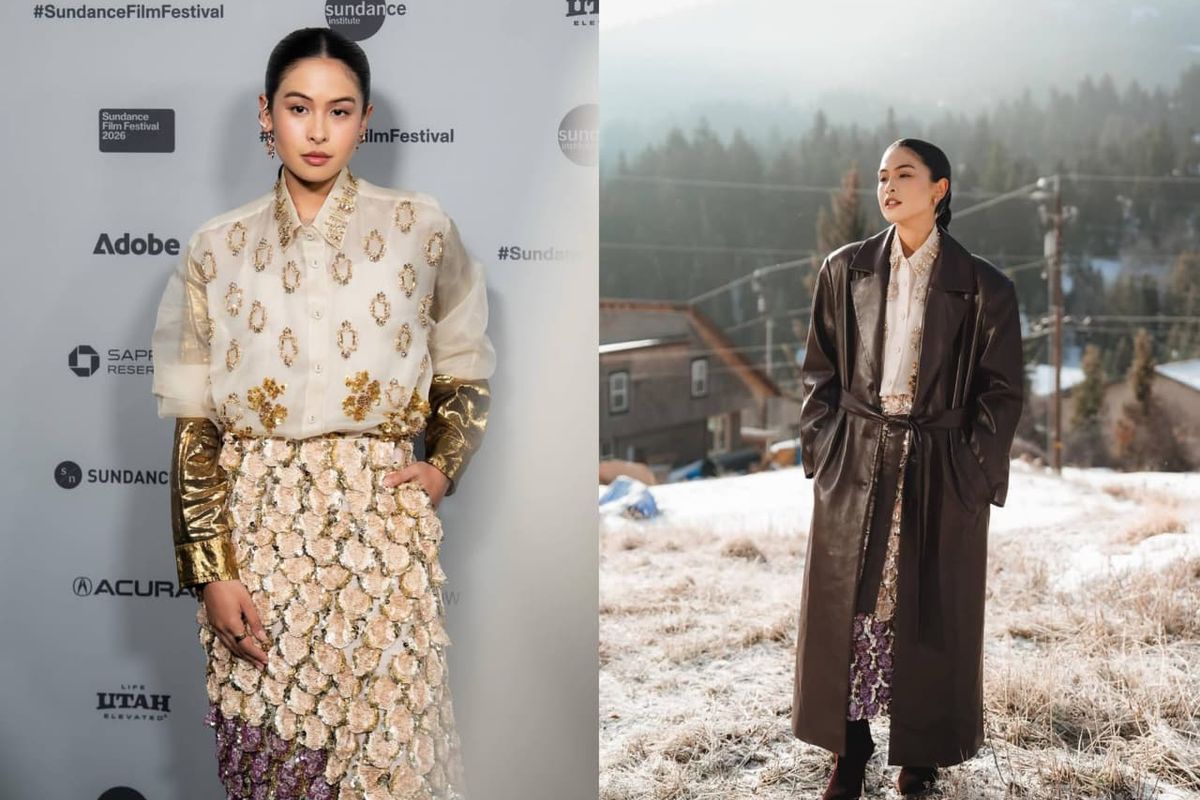 Gaya Fashion Maudy Ayunda di Sundance Film Festival