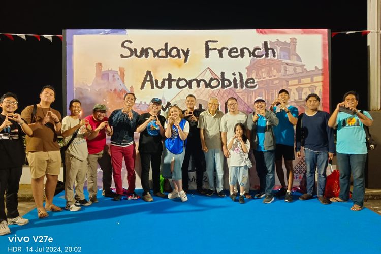 Tiga komunitas gabungan pecinta mobil brand asal negara Perancis Peugeot, Renault, dan Citroen sukses menggelar acara Sunday French Automobile Meetup (SFAM) 2024 di Bogor, Jawa Barat, Minggu (14/7/2024).