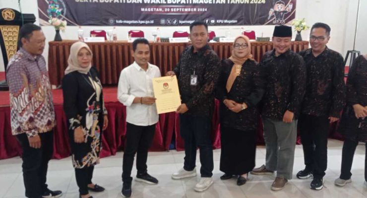 KPU Magetan Tetapkan DPT Pilkada 530.630 Pemilih