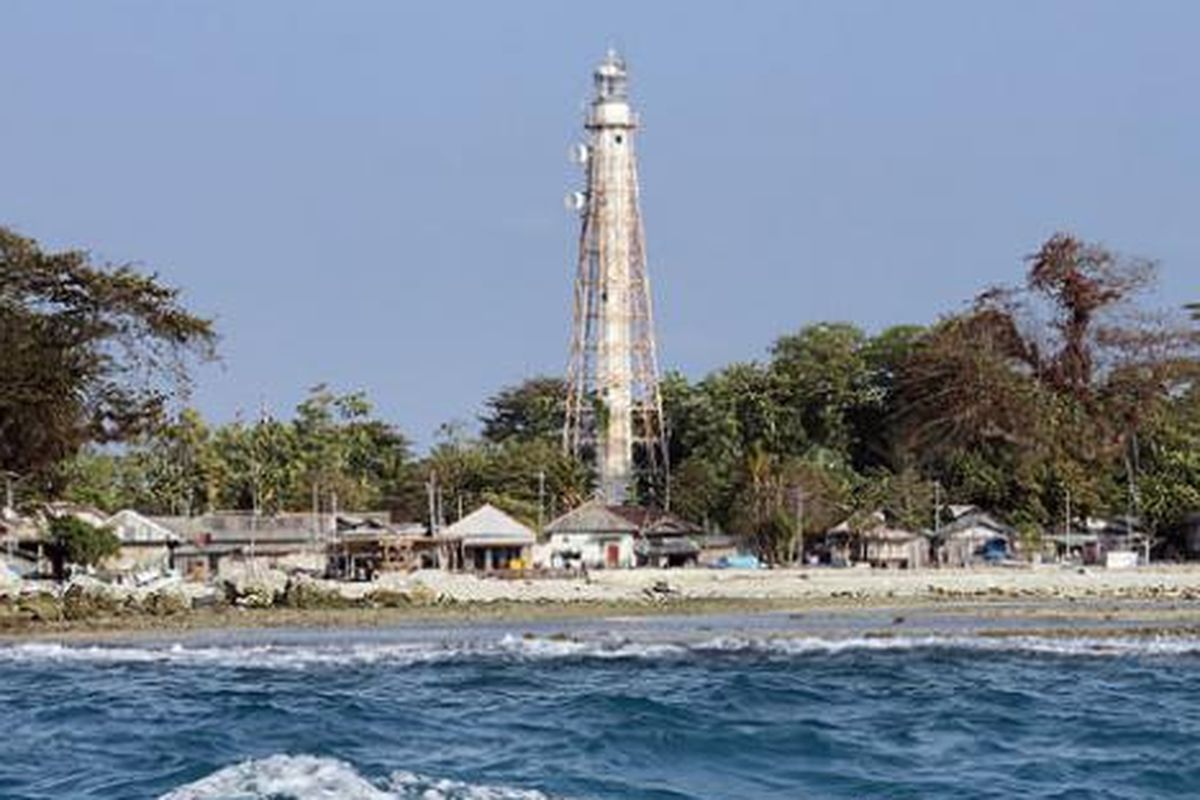 Sebira Island, the site of PLNs new hybrid solar power plant in Jakartas Thousand Islands