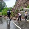 Curah Hujan Tinggi, 3 Titik di Jalan Pusuk Sembalun Lombok Timur Longsor
