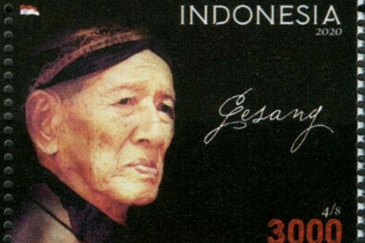 Prangko Gesang Martohartono tahun 2020