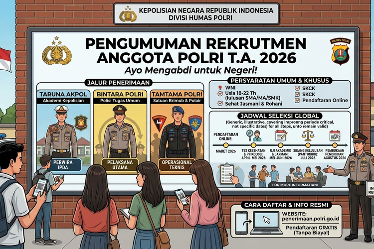 Komisi Reformasi Polri: Rekrutmen Polisi Diumumkan dalam Satu Hari, Eksternal Juga Dilibatkan
