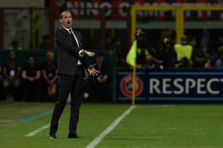 Pelatih AC Milan Masimiliano Allegri.