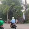 Tiang Kabel Roboh di Jalan Siliwangi Tangsel, Sejumlah Pengendara Tersangkut dan Kecelakan