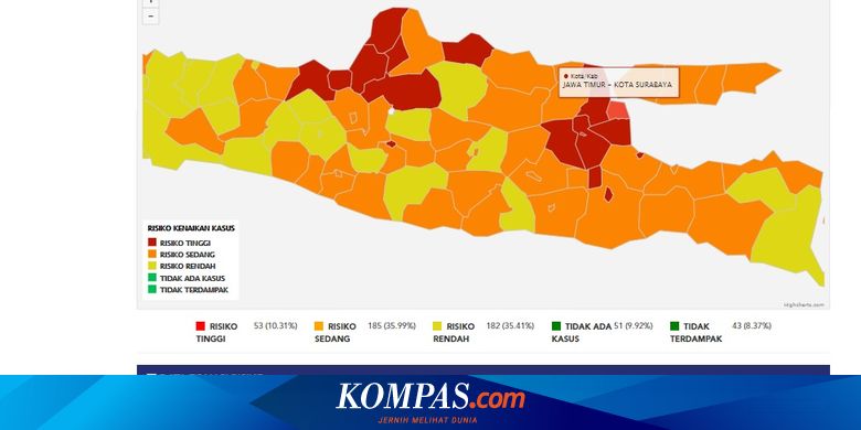 Saling Lempar Penjelasan Zona Hijau Surabaya...