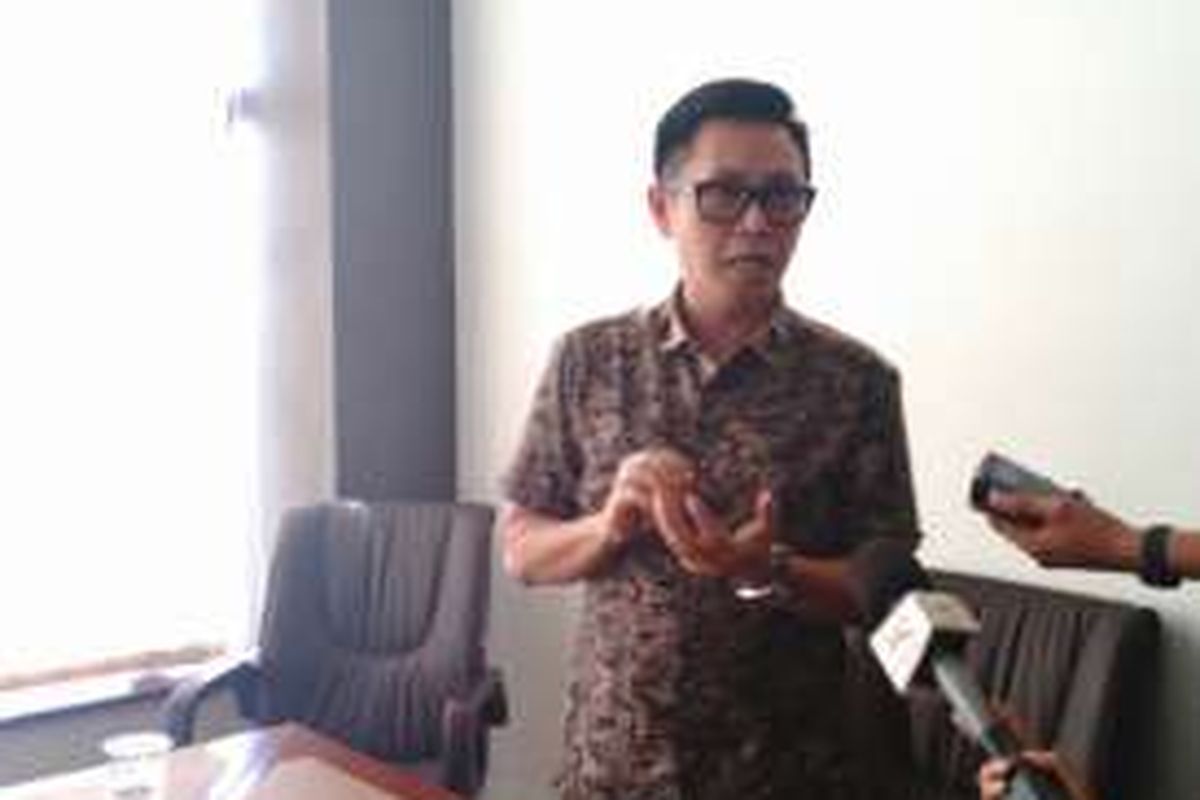 Ketua Dewan Pimpinan Wilayah (DPW) Partai Amanat Nasional (PAN) DKI Eko Hendro Purnomo alias Eko Patrio di Graha Komando, Jalan Raya Cipinang Indah Nomor 1, Kalimalang, Jakarta Timur, Selasa (19/4/2016). 