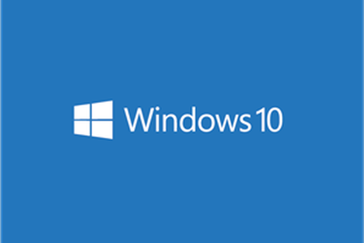 Ilustrasi sistem operasi Windows 10