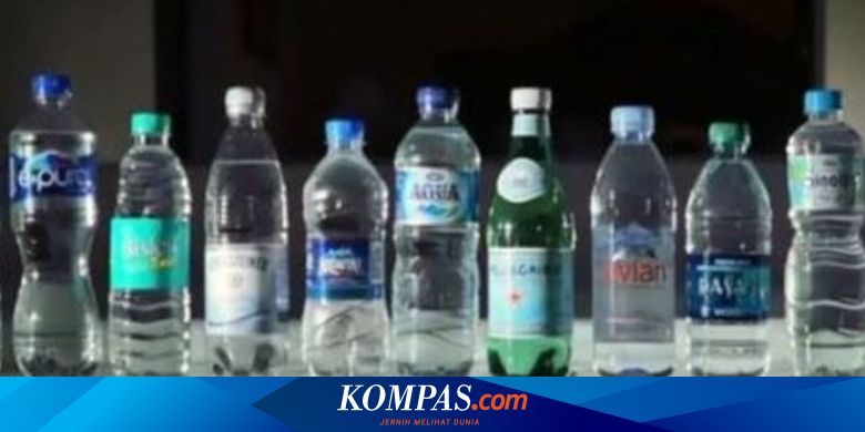 ahli temukan air di botol aqua dan
