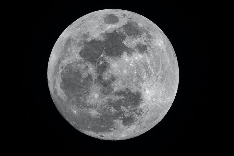 Ilustrasi Bulan.