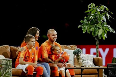 Sneijder Akhiri Karier di Timnas Belanda dengan Menonton Televisi