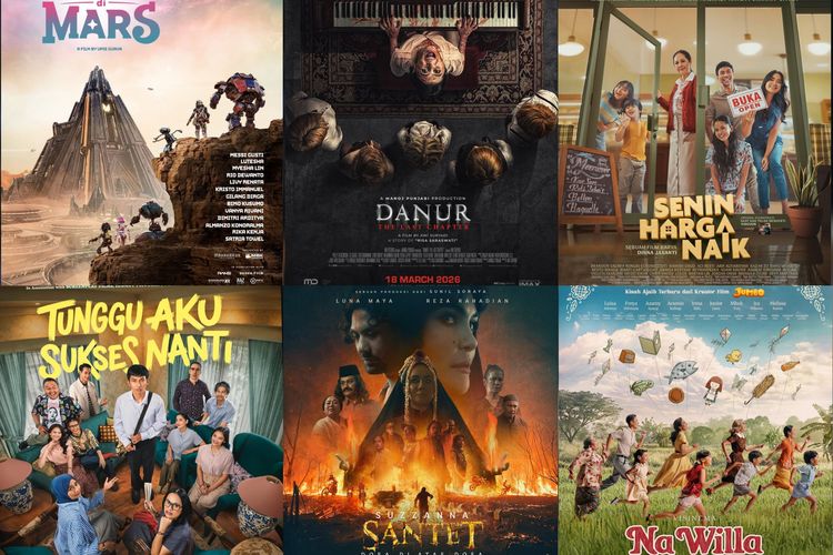 Daftar Perolehan Sementara Film-film Lebaran 2026