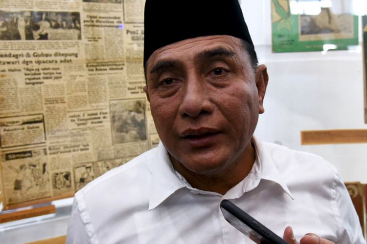 Gubernur Sumatera Utara Edy Rahmayadi