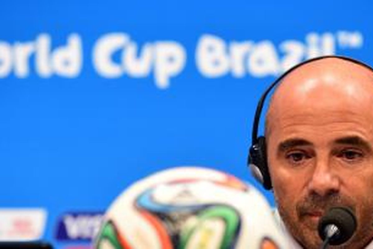 Pelatih Cile, Jorge Sampaoli. 