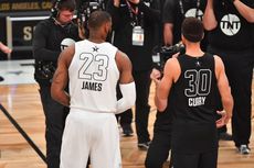 NBA All Star 2018, Tim LeBron James Kalahkan Tim Stephen Curry
