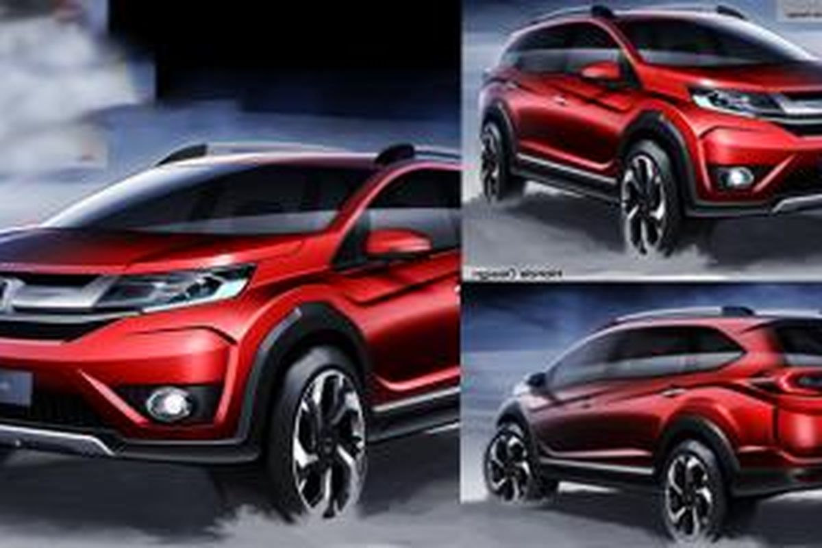 Honda BR-V dengan ground clearance yang tinggi dengan beberapa fitur lainnya