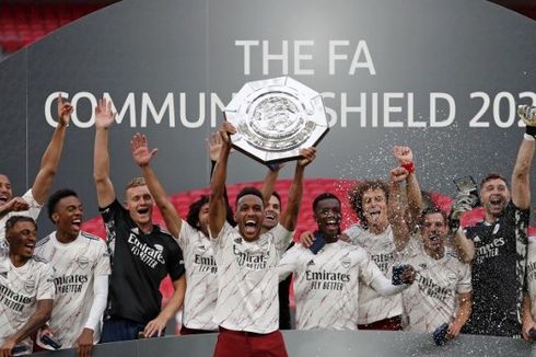 Bawa Arsenal Juara Community Shield, Aubameyang Beri Bocoran soal Kontrak Baru