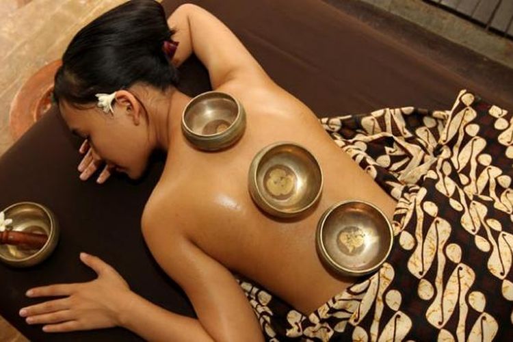 Fasilitas pijat dan spa di Vila MesaStila, Magelang, Jawa Tengah, Senin (13/10/2014). Hammam Spa menjadi ciri khas pijat dan spa yang bisa dinikmati pengunjung di vila tersebut.