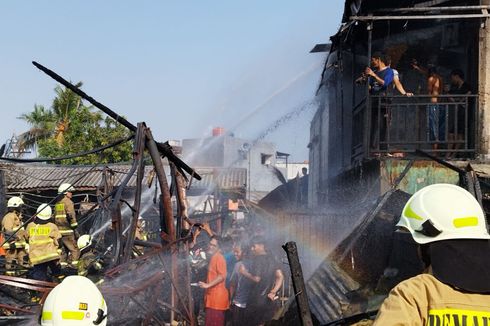 Kronologi Kebakaran Pasar Inpres Tanah Abang yang Hanguskan Ratusan Kios