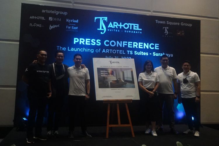 Press conference launching ARTOTEL TS Suites Surabaya