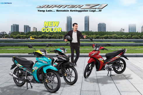 Yamaha Segarkan Motor Bebek Jupiter Z1, Harga Tembus Rp 19 Juta