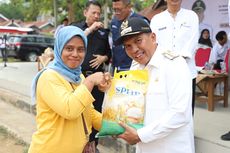 Tekan Inflasi, Pemkab Bandung Barat Alokasikan 100 Ton Beras Murah di 5 Titik Pasar 