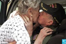 Veteran Perang Dunia II Ini Bertemu Wanita yang Dicintainya 75 Tahun Kemudian