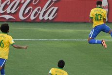 Neymar Bersinar, Brasil Tatap Semifinal