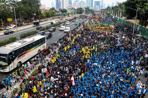 Ada Demo di Depan Istana, 9.000 Personel Pengamanan Dikerahkan