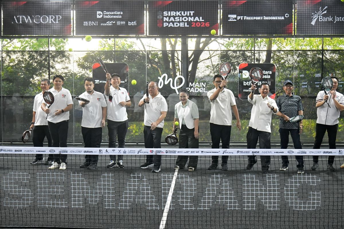 Ajang Sirkuit Nasional Padel Open 2026 Seri II yang diselenggarakan di Semarang Padel Hub, Semarang, Jawa Tengah, Jumat (24/4/2026). (Dok. Pemerintah Kota Semarang)