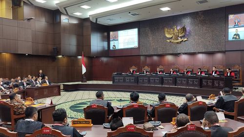 MK Anjurkan Pemberian Bansos Saat Pemilu Mesti Diatur Detail