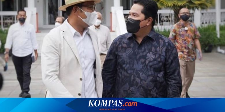 Adu Elektabilitas Gibran, Erick Thohir, dan Ridwan Kamil, Siapa Jadi Bakal Cawapres Prabowo?