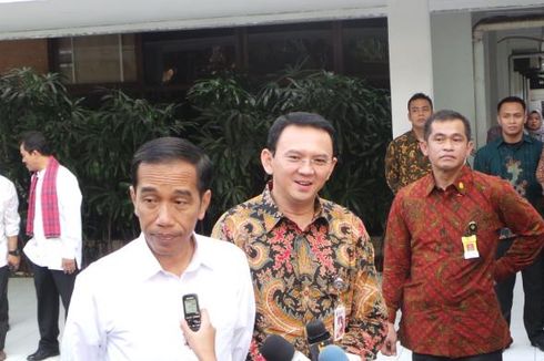 Jokowi Puji Ahok Berhasil Terapkan Sistem 