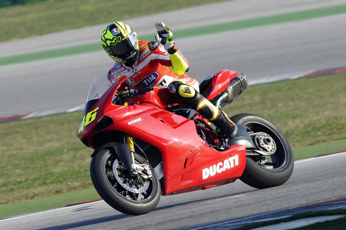 Valentino Rossi dan Ducati.