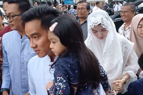 Gibran Boyong Keluarga Datangi Rumah Prabowo di Hari Pertama Lebaran