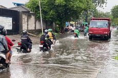 Wilayah Kelapa Gading Banjir, Lalu Lintas Macet