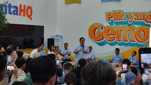 Erick Thohir Tak Mau Ikuti Langkah Mahfud Mundur dari Kabinet 