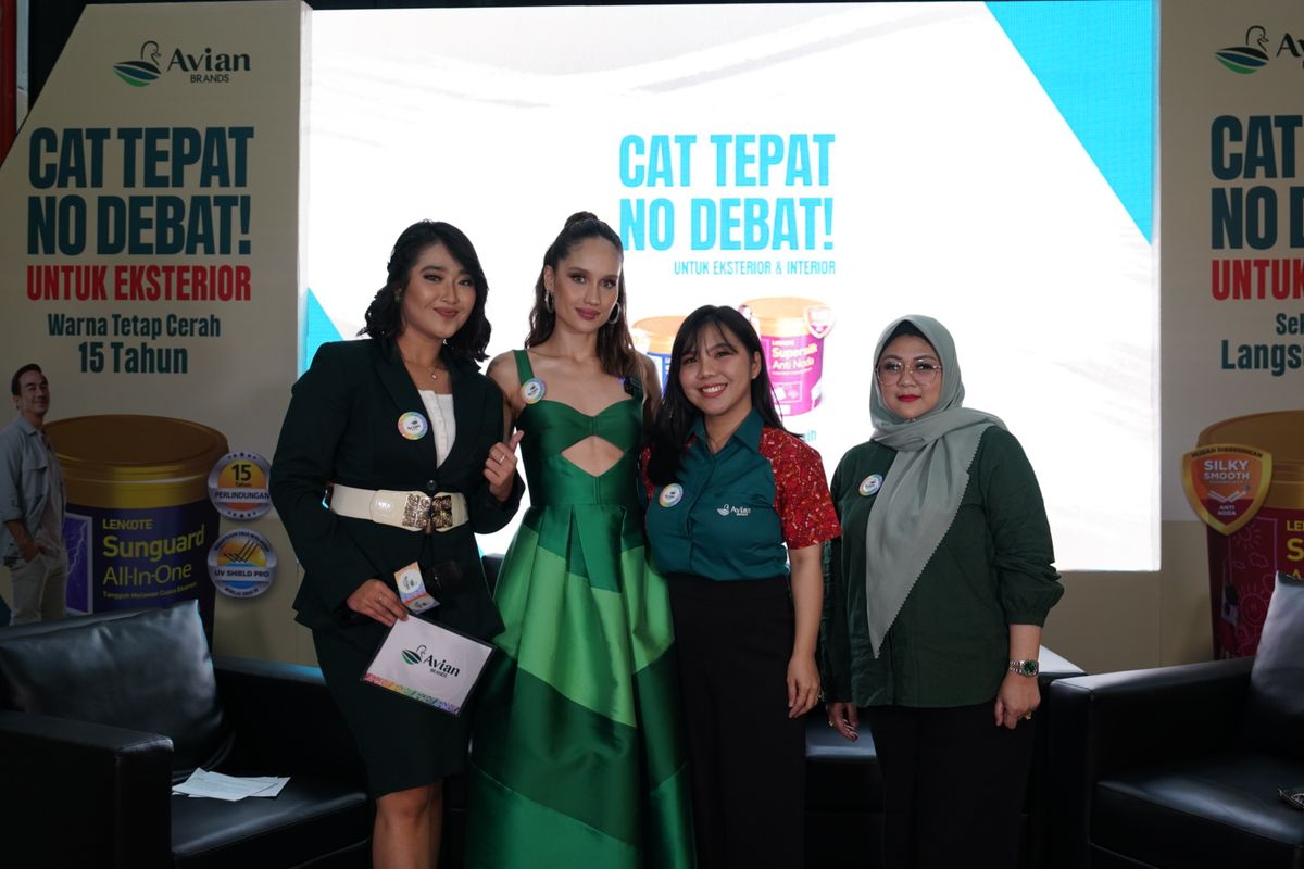 Peluncuran kampanye ?Cat Tepat No Debat? oleh Avian Brands di Mitra10 Kalimalang

