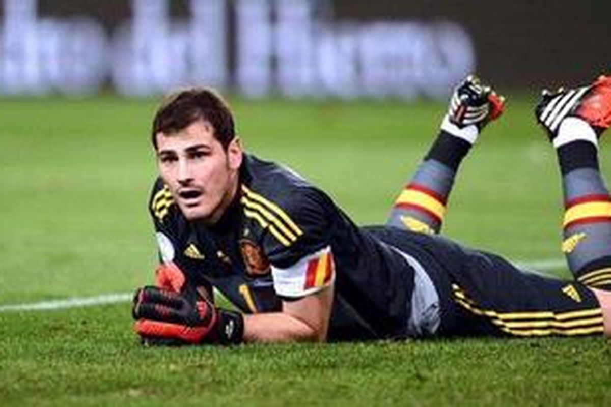 Kiper Spanyol, Iker Casillas.