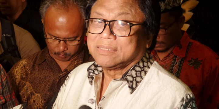 Ketua DPD RI Oesman Sapta Odang saat ditemui di Balai Sarbini, Jakarta Selatan, Selasa (11/4/2017).