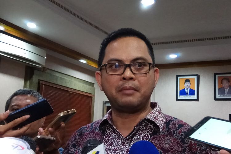 Komisioner Komisi Pemilihan Umum (KPU) RI Viryan ditemui di kantor KPU RI, Jakarta, Jumat (6/10/2017). 